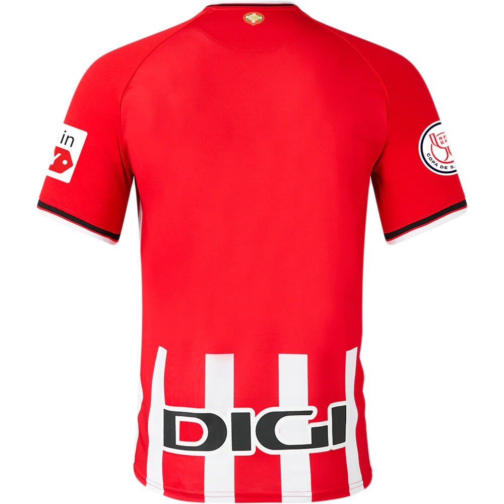 Castore camiseta de fútbol oficiales ATHL.BILBAO 24 REPLICA COPA ROBL vista trasera