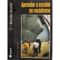 Desnivel libros Desnivel APRENDER A ESCALAR EN ROCDROMO vista frontal Desnivel libros Desnivel APRENDER A ESCALAR EN ROCDROMO vista frontal