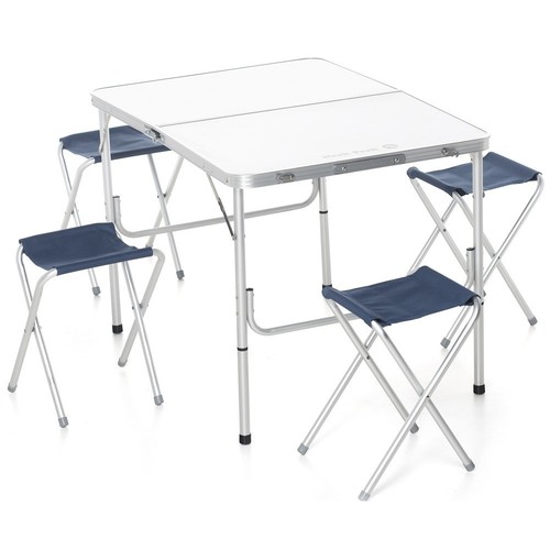 NEAK PEAK MESA+SILLAS CAMPING gris