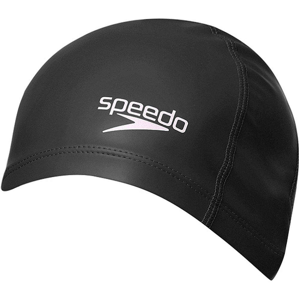 Speedo gorro natación Speedo PACE CAP BLACK NE vista frontal Speedo gorro natación Speedo PACE CAP BLACK NE vista frontal