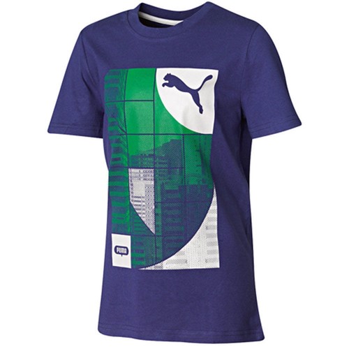 PUMA TD GRAPHIC TEE 2 azul