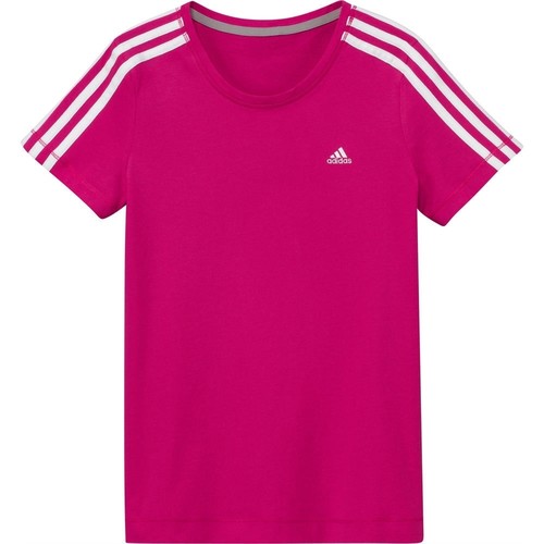ADIDAS YG ESS TEE rosa