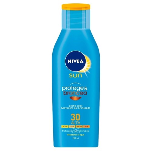 NIVEA FP 30 LECHE SOLAR PROTEGE & BRONCEA