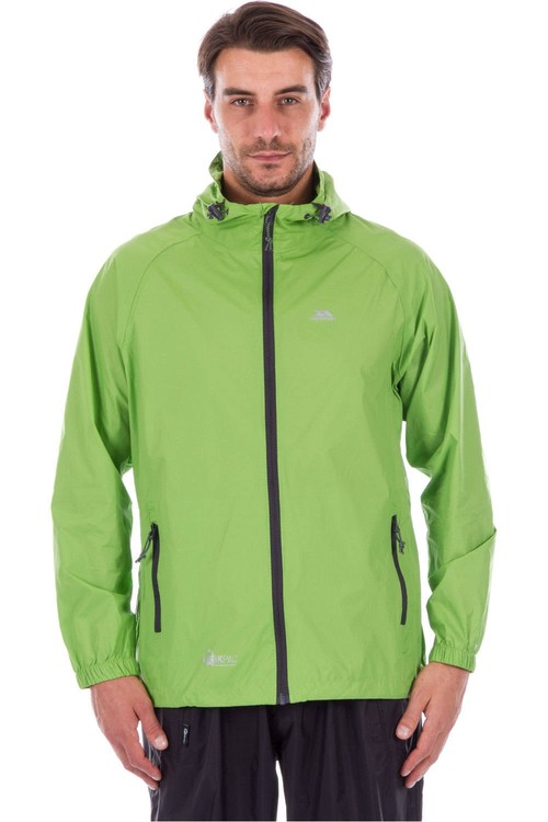 TRESPASS QIKPAC JACKET verde