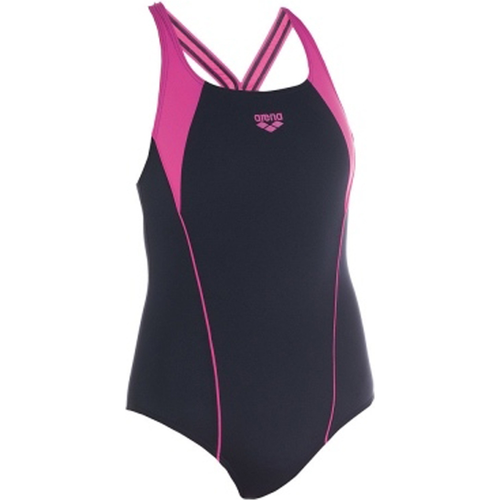 Arena bañador natación mujer Arena HIGHER PANEL vista frontal Arena bañador natación mujer Arena HIGHER PANEL vista frontal
