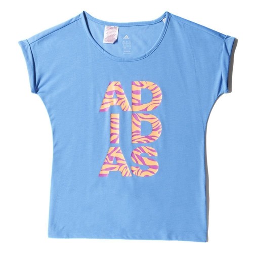 ADIDAS YG W B LING TEE azul