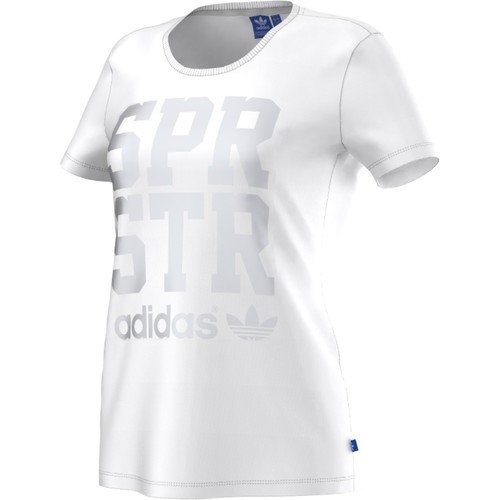 ADIDAS SPRSTR TEE blanco