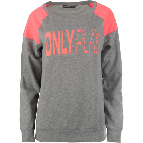 ONLY PLAY MAKAYLA O-NECK SWEAT gris