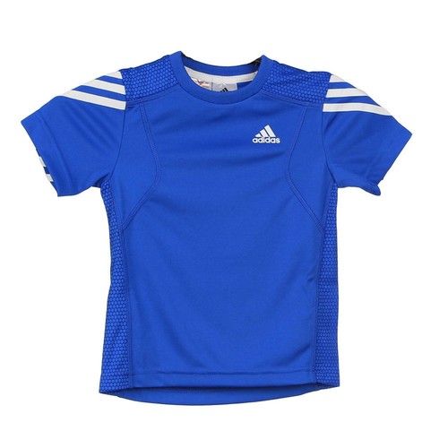 ADIDAS BOYS PES TEE azul