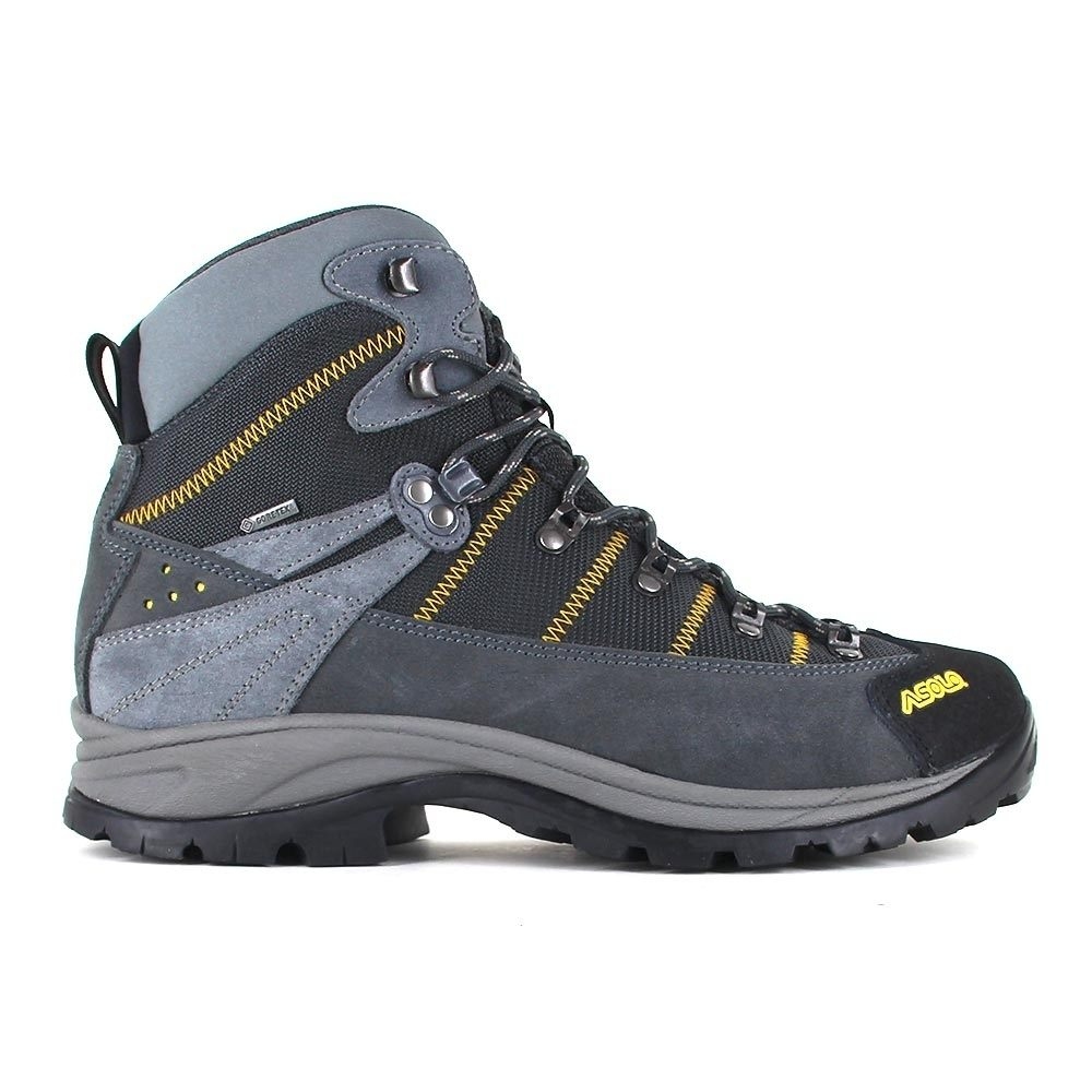 Asolo bota trekking hombre Asolo _3_ISABA GV MM GRAFITE/NERO lateral exterior Asolo bota trekking hombre Asolo _3_ISABA GV MM GRAFITE/NERO lateral exterior