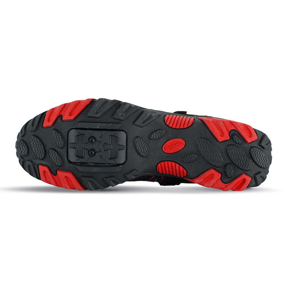 Spiuk zapatillas mtb Spiuk ZAPATILLA LINZE MTB UNISEX NEGRO/ROJO vista superior Spiuk zapatillas mtb Spiuk ZAPATILLA LINZE MTB UNISEX NEGRO/ROJO vista superior