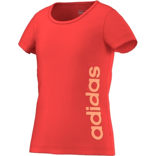 ADIDAS YG ESS LIN TEE naranja