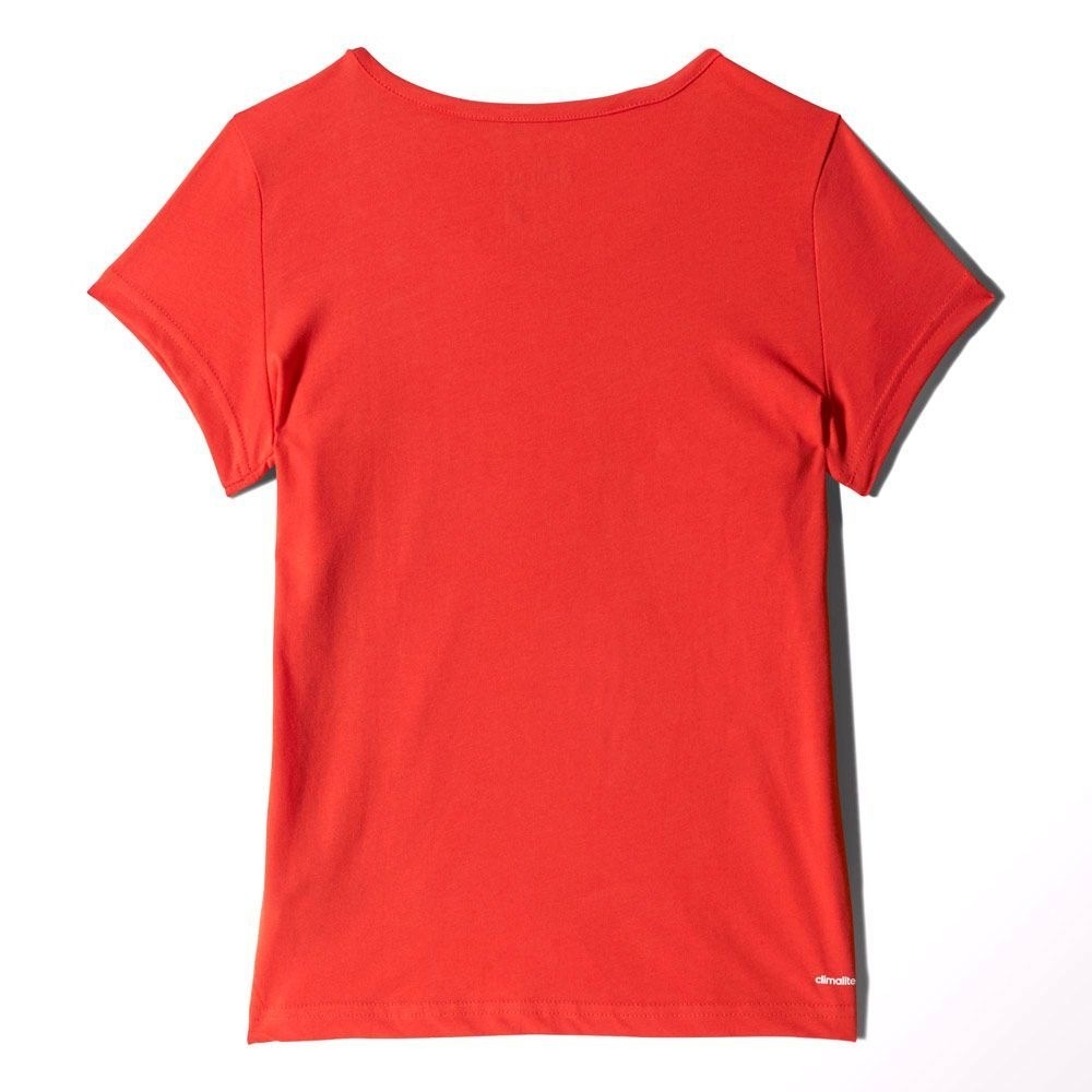 adidas camiseta manga corta niña Adidas YG ESS LIN TEE vista trasera adidas camiseta manga corta niña Adidas YG ESS LIN TEE vista trasera