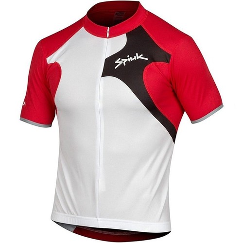 SPIUK MAILLOT M/C RACE HOMBRE 2015 BLANCO/ROJO