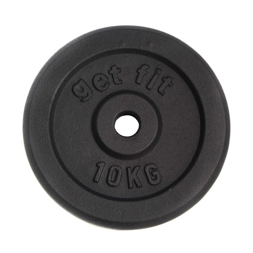 GET FIT PLATE 10KG D.30MM negro