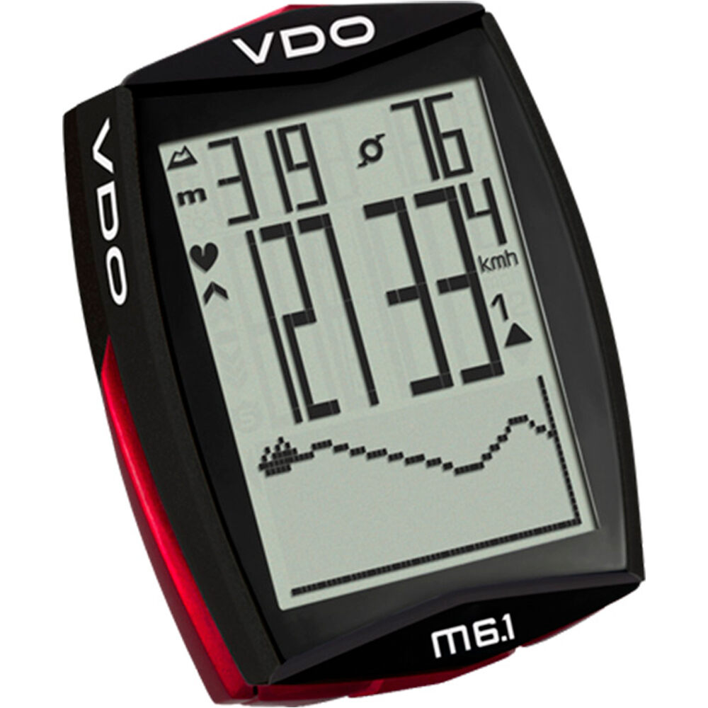 Vdo cuentakilómetros bicicleta Vdo CUENTAKM. VDO M6.1 WL (3006) 01 Vdo cuentakilómetros bicicleta Vdo CUENTAKM. VDO M6.1 WL (3006) 01