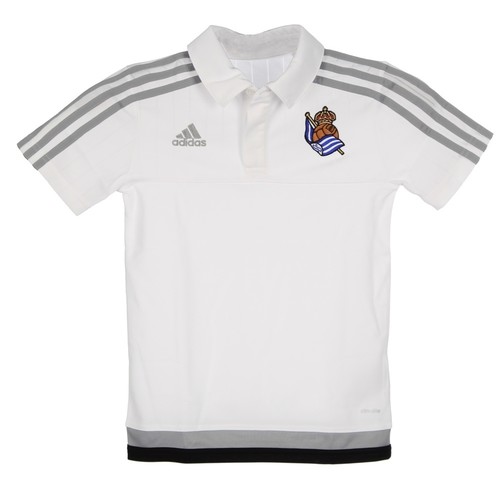 ADIDAS R.SOCIEDAD16 POLO Y blanco