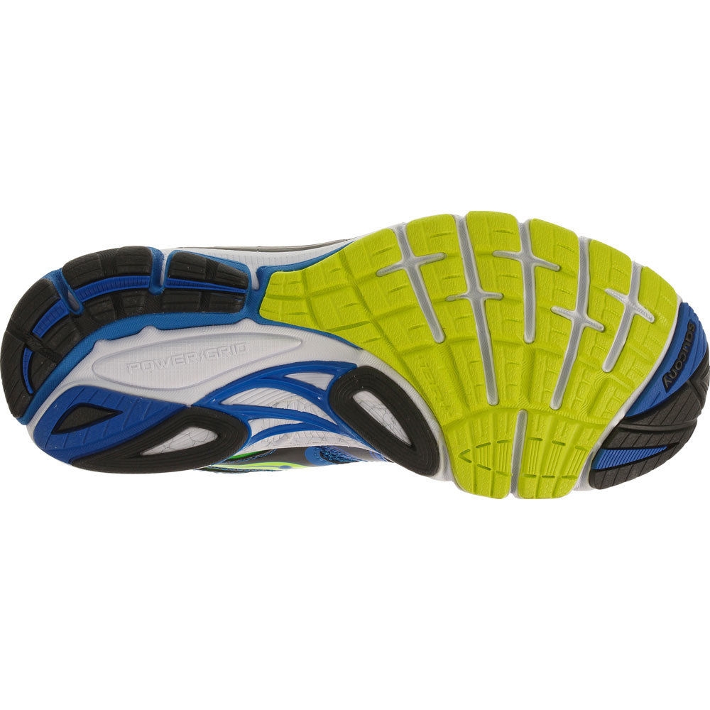 Saucony zapatilla running hombre Saucony GUIDE 8 AZNE vista trasera Saucony zapatilla running hombre Saucony GUIDE 8 AZNE vista trasera