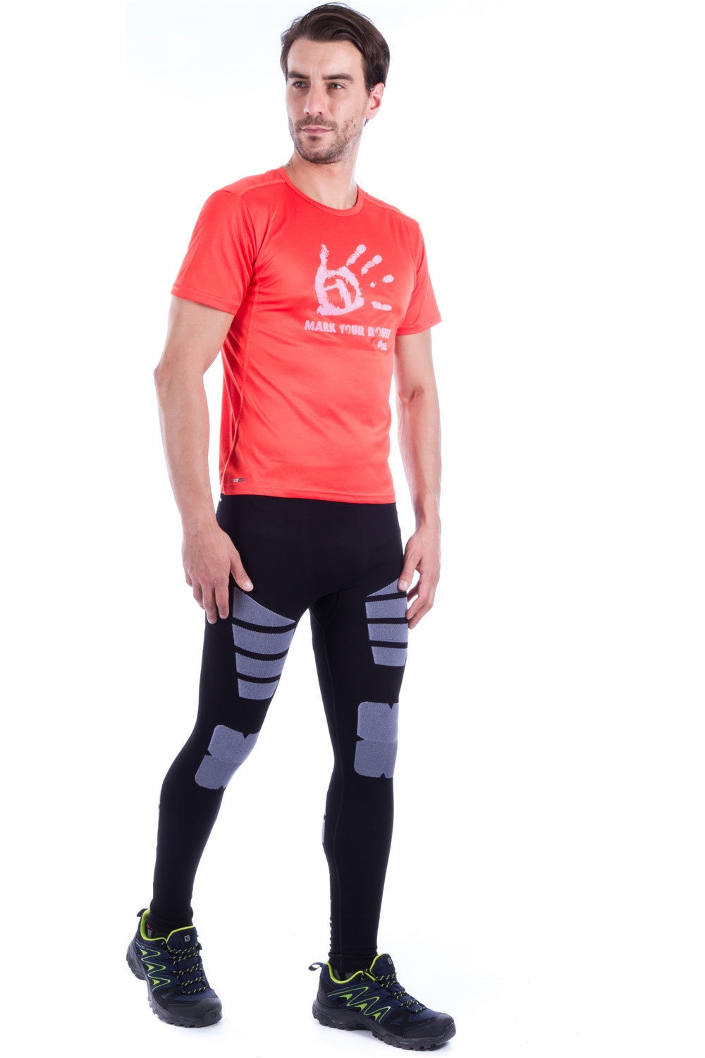 Neak Peak camiseta montaña manga corta hombre T-HANDRO GRANADINE vista detalle Neak Peak camiseta montaña manga corta hombre T-HANDRO GRANADINE vista detalle