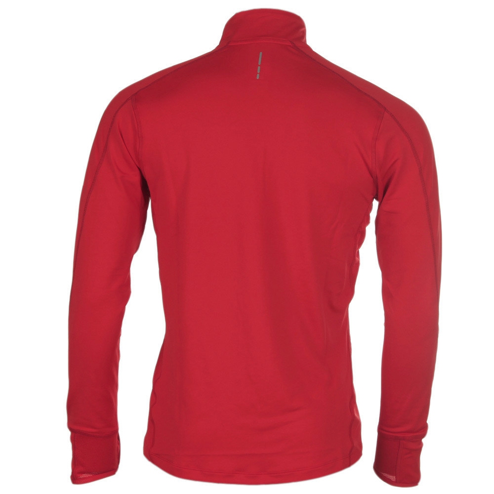 Salomon camiseta técnica manga larga hombre Salomon TRAIL RUNNER WARM LS ZP TEE M vista trasera Salomon camiseta técnica manga larga hombre Salomon TRAIL RUNNER WARM LS ZP TEE M vista trasera