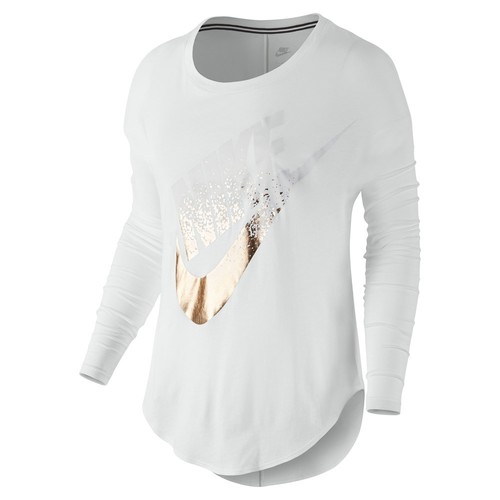 NIKE NIKE SIGNAL LS TEE METALLIC
