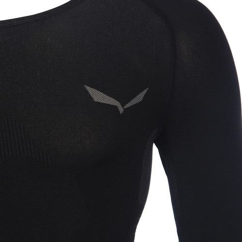 SALEWA _3_FAST 3 DRY M L/S TEE negro