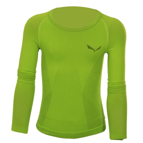 SALEWA _3_META 2 DRY K L/S TEE verde