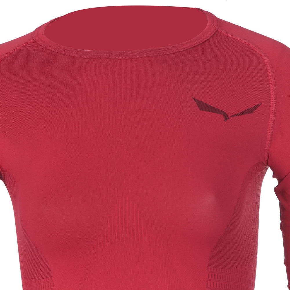 Salewa camiseta térmica manga larga mujer Salewa _3_ZOOM 3 DRY W L/S TEE vista detalle Salewa camiseta térmica manga larga mujer Salewa _3_ZOOM 3 DRY W L/S TEE vista detalle