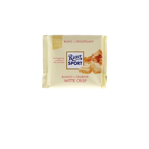RITTER SPORT R.SPORT TABL. BLANCO CRUJIENTE marron