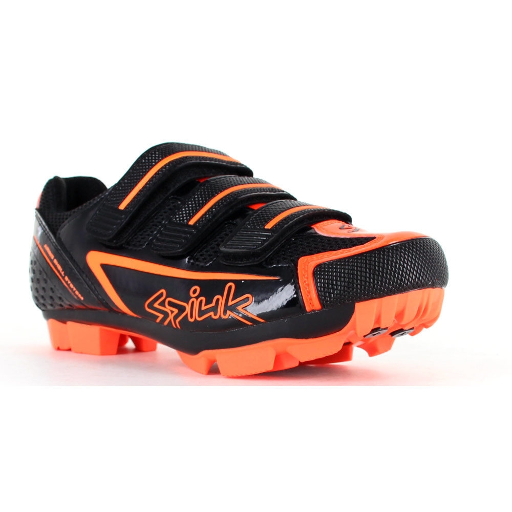 Spiuk zapatillas mtb Spiuk VERA MTB FS UNISEX 2015 NEGRO/NARANJA vista superior Spiuk zapatillas mtb Spiuk VERA MTB FS UNISEX 2015 NEGRO/NARANJA vista superior