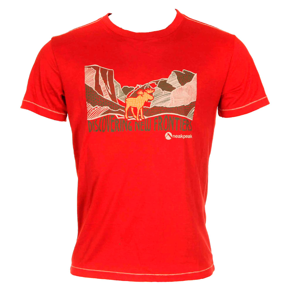 Neak Peak camiseta manga corta hombre Neak Peak T-Branca Ketchup 03 Neak Peak camiseta manga corta hombre Neak Peak T-Branca Ketchup 03