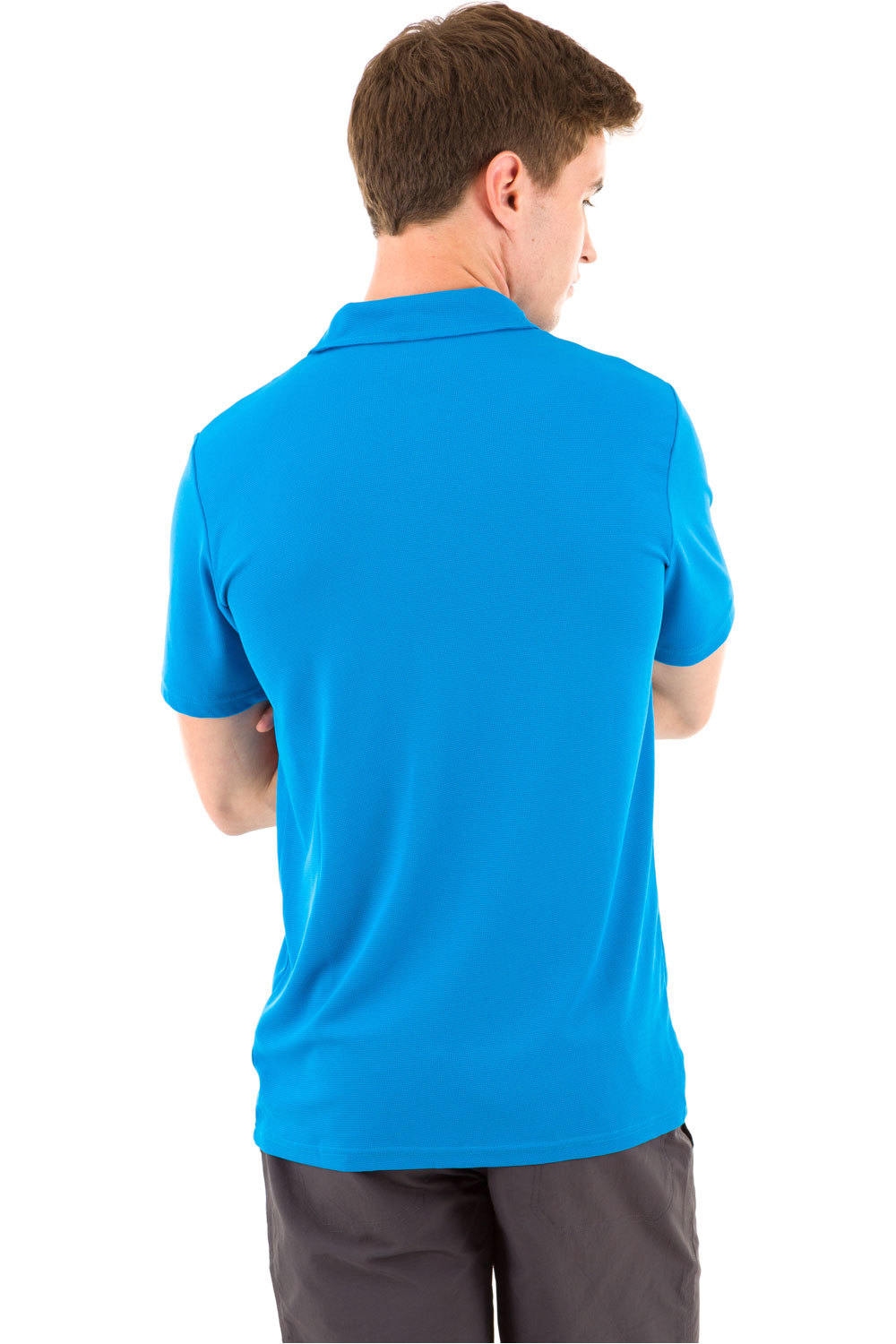 Neak Peak polo manga corta hombre Neak Peak H-BOYLE vista trasera Neak Peak polo manga corta hombre Neak Peak H-BOYLE vista trasera