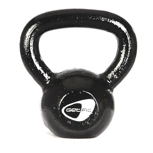 GET FIT KETTLE BELL 8KG negro