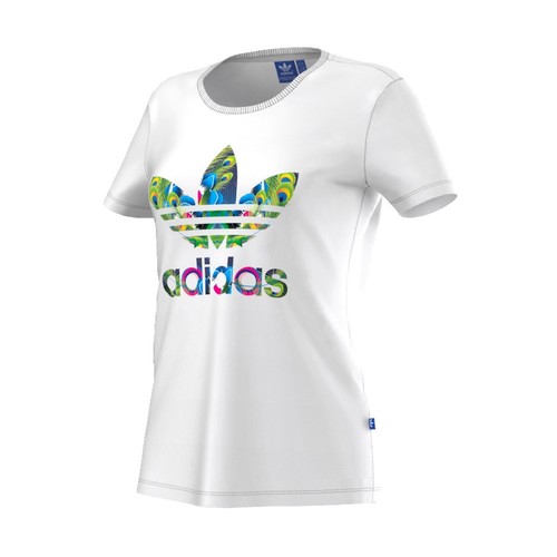 ADIDAS BIRD LOGO blanco