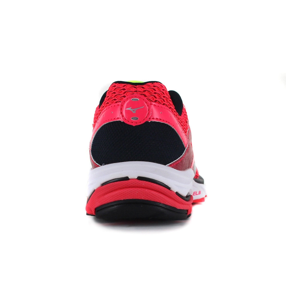 Mizuno zapatilla running mujer Mizuno WAVE FISSION W vista trasera Mizuno zapatilla running mujer Mizuno WAVE FISSION W vista trasera