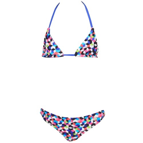 LONGBOARD GIRLS RAINBOW BIKINI azul