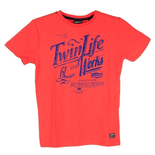 TWINLIFE TWINLIFE TEE 613558 SS rojo