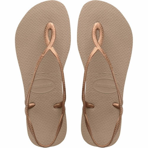 HAVAIANAS HAV. LUNA ROSE marron