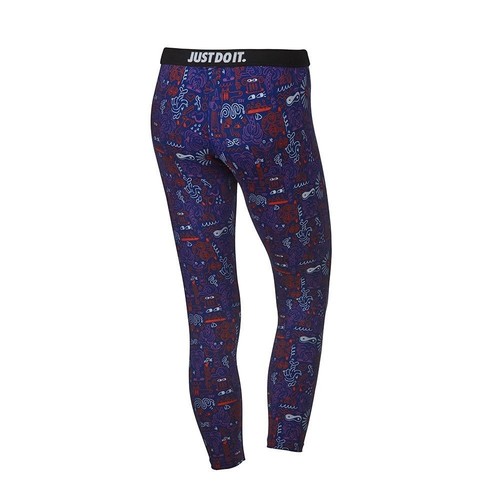 NIKE NIKE LEG-A-SEE-CROPPED AOP