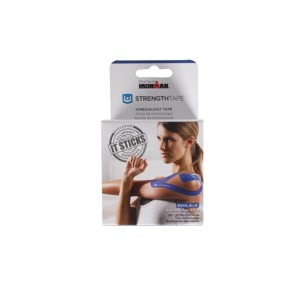 Streng varios Streng STRENGTHTAPE - Royal Blue Precut 5m vista frontal Streng varios Streng STRENGTHTAPE - Royal Blue Precut 5m vista frontal