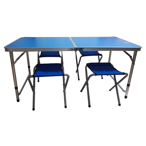 NEAK PEAK MESA + SILLAS CAMPING azul