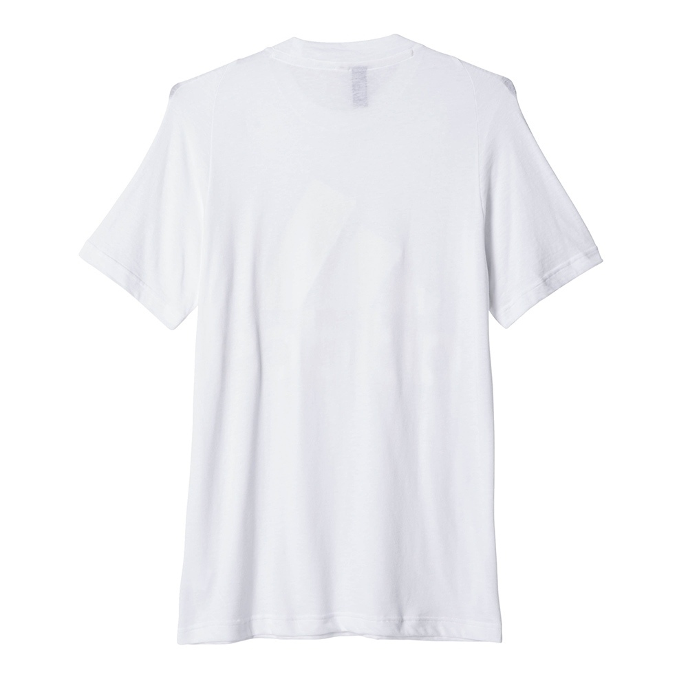 adidas camiseta manga corta hombre Adidas BASIC TEE LOGO vista trasera adidas camiseta manga corta hombre Adidas BASIC TEE LOGO vista trasera