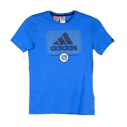ADIDAS K BOYS CO GRAPH TEE azul