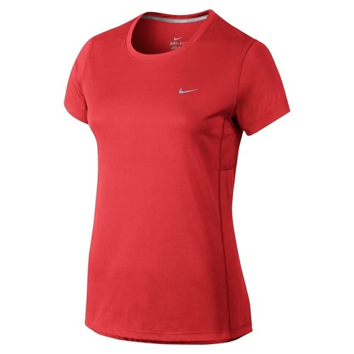NIKE NIKE MILER SHORT SLEEVE naranja