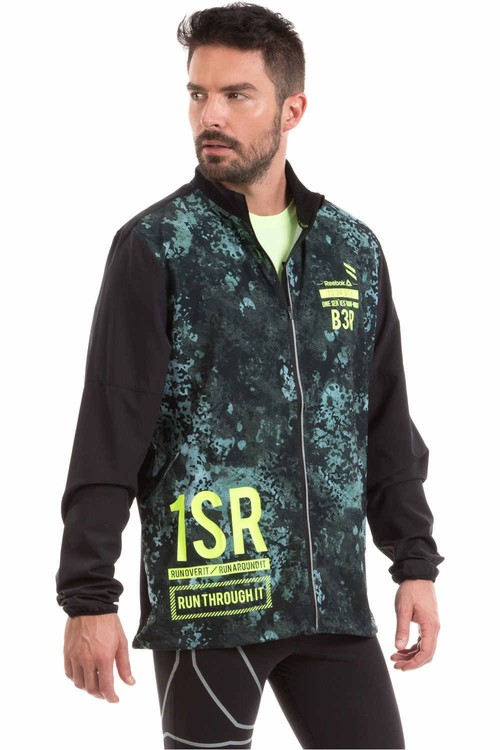 REEBOK OSR WIND JKT negro