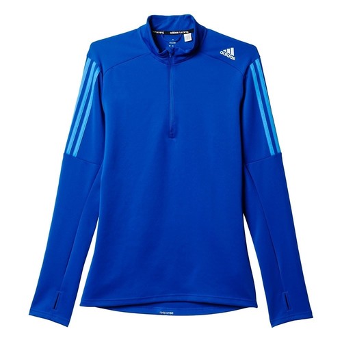 ADIDAS RS LS ZIP TEE M azul