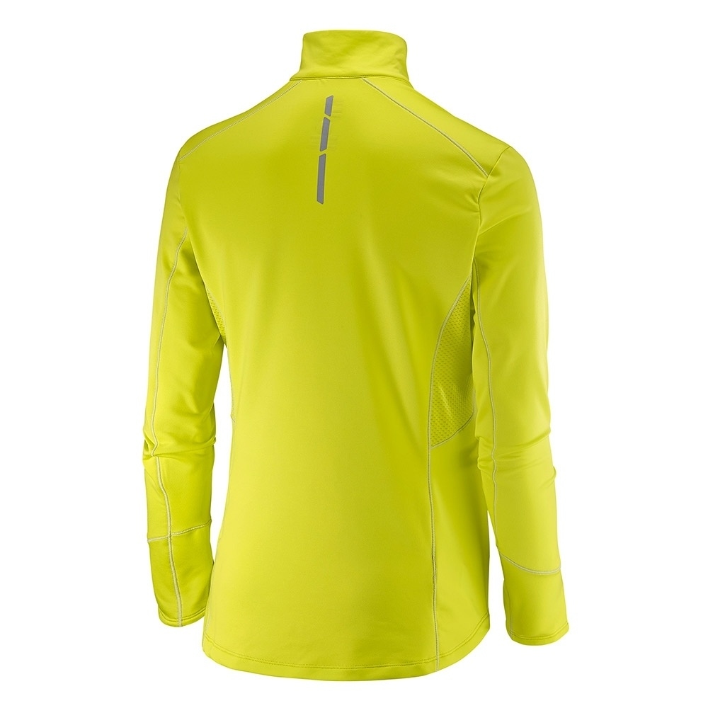 Salomon camiseta técnica manga larga mujer Salomon TRAIL RUNNER WARM MID W vista trasera Salomon camiseta técnica manga larga mujer Salomon TRAIL RUNNER WARM MID W vista trasera