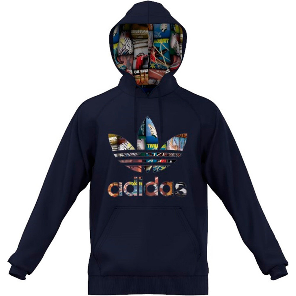 adidas sudadera hombre Adidas BTS HOODIE vista frontal adidas sudadera hombre Adidas BTS HOODIE vista frontal