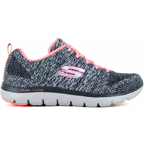 SKECHERS FLEX APPEAL 2.0-HIGH ENERGY gris