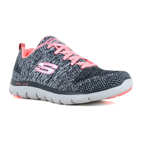 SKECHERS FLEX APPEAL 2.0-HIGH ENERGY gris